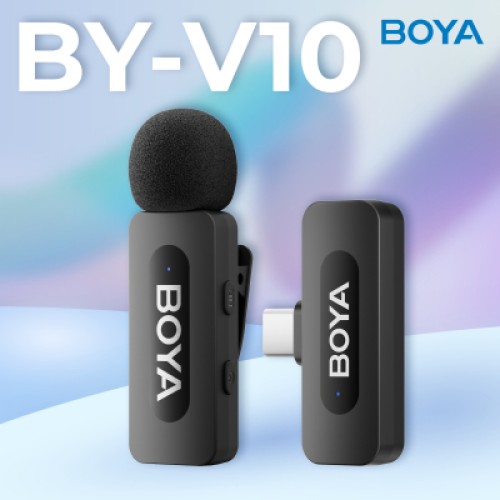 Микрофон Boya BY-V10 Type-C Black (BY-V10)