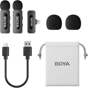 Мікрофон Boya BY-V2 Lightning Black (BY-V2)