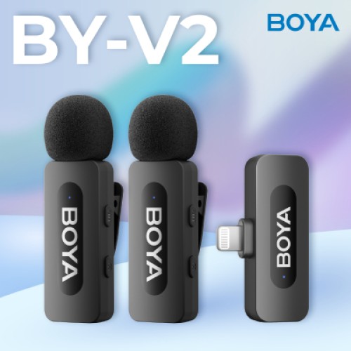 Микрофон Boya BY-V2 Lightning Black (BY-V2)