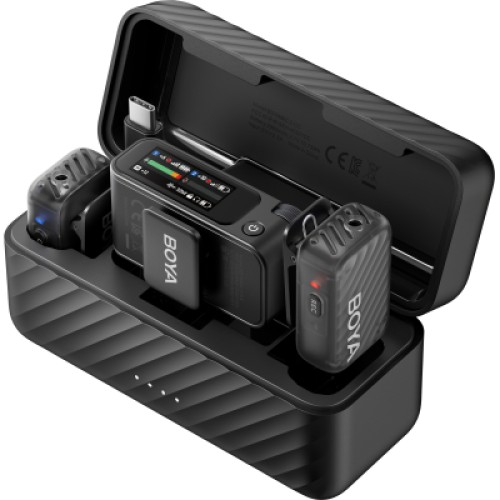 Микрофон Boya mini-12 Type-C/Lightning Black (mini-12)