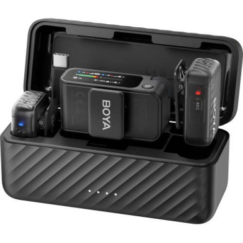 Микрофон Boya mini-12 Type-C/Lightning Black (mini-12)