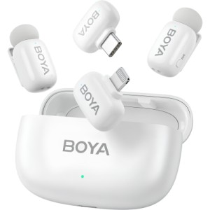 Мікрофон Boya mini-13 Type-C/Lightning White (mini-13)