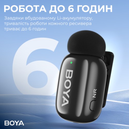 Микрофон Boya mini-23 Type-C Black (mini-23)