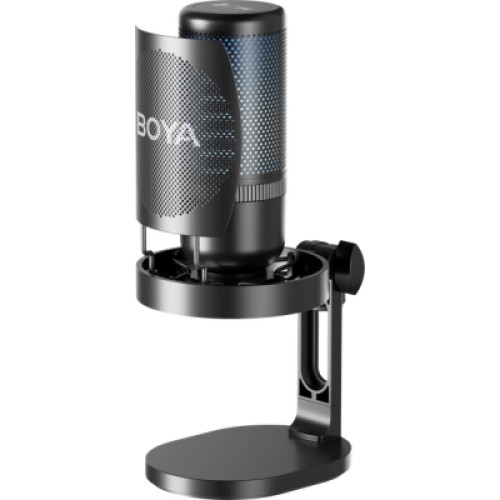 Микрофон Boya K3-02 RGB Type-C/3,5 мм Black (BOYA K3-02)