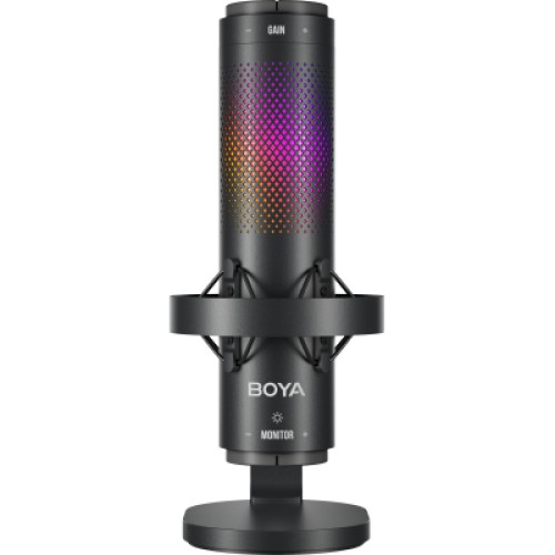 Микрофон Boya K9 RGBType-C/3,5 мм Black (BOYA K9)