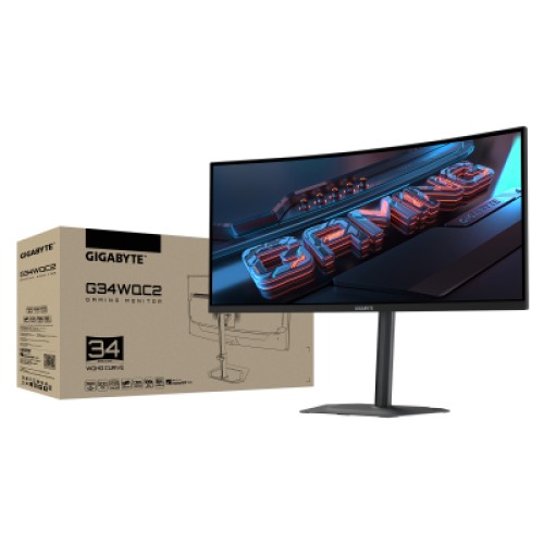 Монитор GIGABYTE G34WQC2 Gaming Monitor