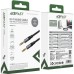 Кабель мультимедийный 3.5mm M to 3.5mm M 1.0m black Acefast (6974316285267)