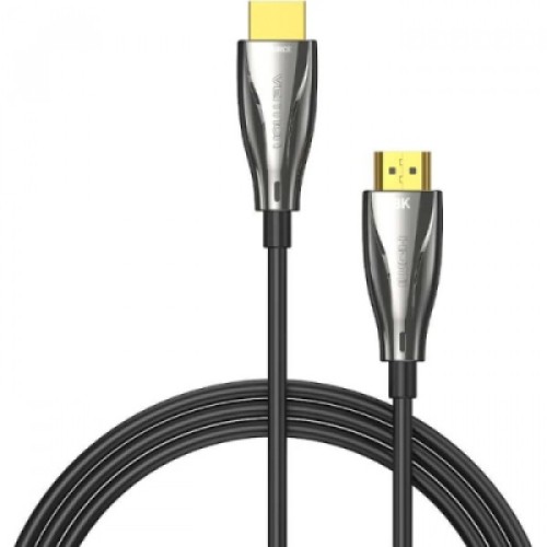 Кабель мультимедийный HDMI M to HDMI M 15.0m V2.1 Optical 8K 60Hz 48Gbps Dolby 7.1 black VENTION (ALBBN)