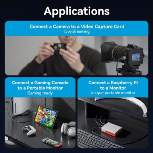 Кабель мультимедийный HDMI M to HDMI micro M 2.1m V2.0 8K 60Hz green VENTION (AGKGH)