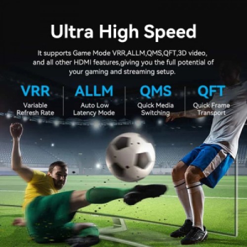 Кабель мультимедийный HDMI M to HDMI mini M 2.0m V2.1 8K 60Hz green VENTION (AGJGH)