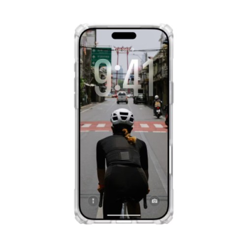 Чехол для мобильного телефона UAG Plasma XTE MagSafe iPhone 17 Pro Max Clear/Titanium (114528114G36)