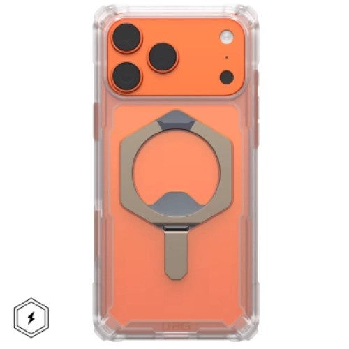 Чехол для мобильного телефона UAG Plasma XTE MagSafe iPhone 17 Pro Max Clear/Titanium (114528114G36)