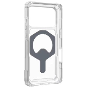 Чохол до мобільного телефона UAG Plasma XTE MagSafe iPhone 17 Pro Clear/Titanium (114527114G36)