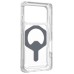 Чехол для мобильного телефона UAG Plasma XTE MagSafe iPhone 17 Pro Clear/Titanium (114527114G36)