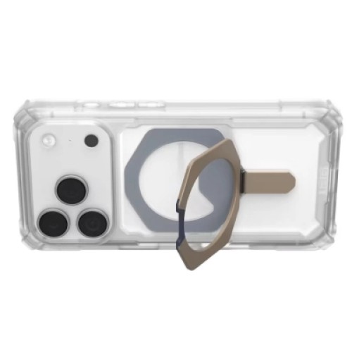 Чехол для мобильного телефона UAG Plasma XTE MagSafe iPhone 17 Pro Clear/Titanium (114527114G36)