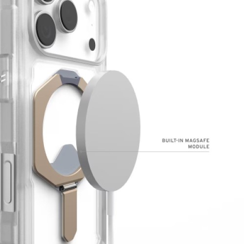 Чехол для мобильного телефона UAG Plasma XTE MagSafe iPhone 17 Pro Clear/Titanium (114527114G36)