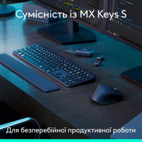 Мышка Logitech MX Master 3S Performance Bluetooth Graphite (910-007501)