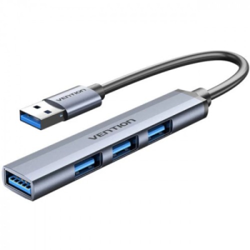 Концентратор VENTION USB 3.0 to1xUSB 3.0 + 3xUSB 2.0 gray (CKOHB)