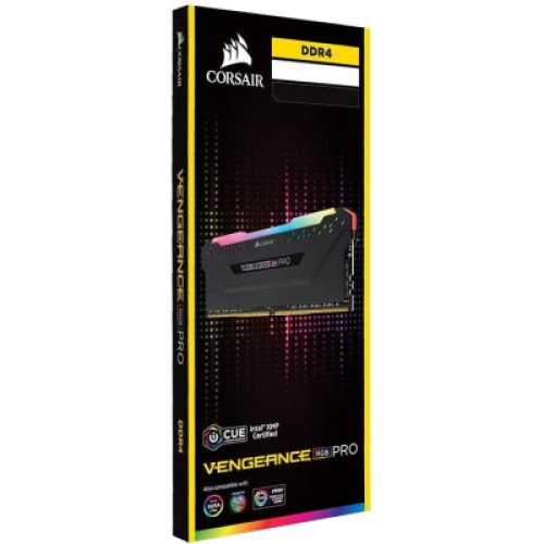 Модуль памяти для компьютера DDR4 16GB 3600 MHz Vengeance PRO RGB Corsair (CMW16GX4M1Z3600C18)