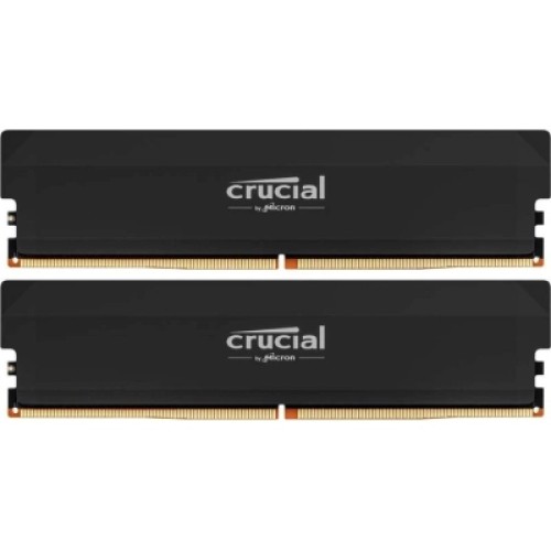 Модуль памяти для компьютера DDR5 64GB (2x32GB) 6400 MHz Pro Overclocking Black Micron (CP2K32G60C40U5B)