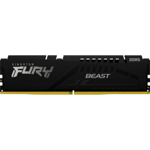 Модуль памяти для компьютера DDR5 64GB 5600 MHz Beast Black Kingston Fury (ex.HyperX) (KF556C36BBE-64)
