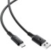 Дата кабель USB 2.0 AM to USB-C 1.2m 3A 60W silicone black Acefast (6974316284178)
