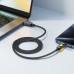 Дата кабель USB-C to USB-C 1.2m 60W black Acefast (6974316284666)