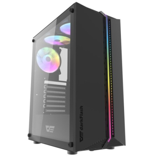 Корпус для ПК DARKFLASH DK151 BLACK