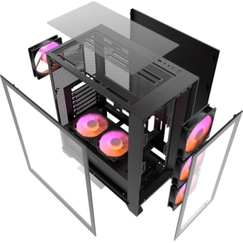 Корпус для ПК DARKFLASH DRX70 GLASS BLACK
