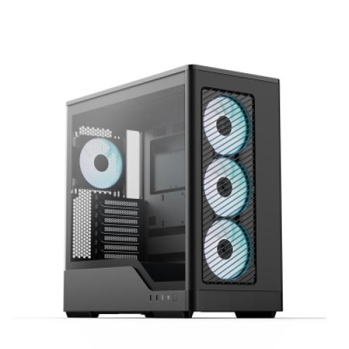 Корпус для ПК AeroCool D520A-BK-v1 Black (ACCM-DS05143.11)