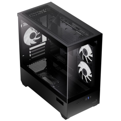 Корпус для ПК AeroCool P300D Digi-G-BK-v1 Black (ACCS-PN05033.11)