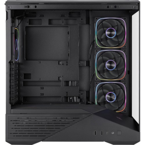 Корпус для ПК 1stPlayer GM7-BK-3FN7R-1FN7 Black (GM7-BK-3FN7R-1FN7)