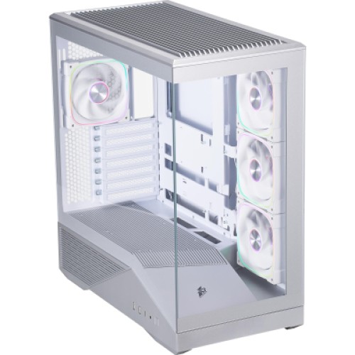 Корпус для ПК 1stPlayer GM7-SV-3FN7R-W-1FN7-W Silver (GM7-SV-3FN7R-W-1FN7-W)
