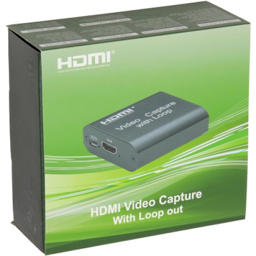 Устройство захвата видео PowerPlant HDVC3 HDMI 4k/30hz (CA914142)