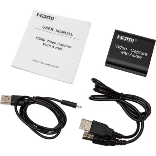 Устройство захвата видео PowerPlant HDVC4 HDMI Audio, 4k/30hz (CA914159)
