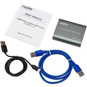 Устройство захвата видео PowerPlant HDVC8 HDMI USB3.0 4k/60hz (CA914180)