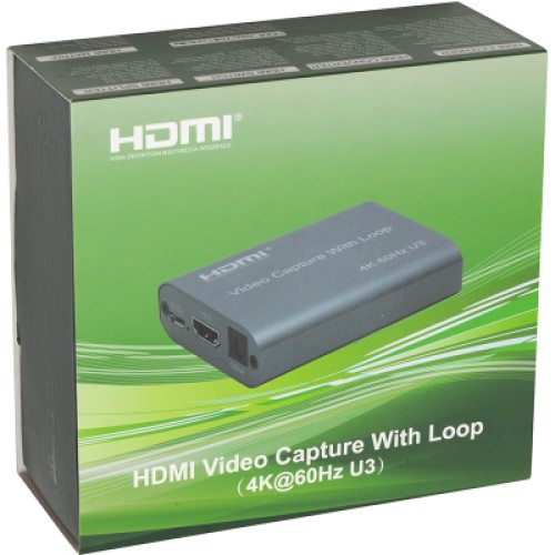 Устройство захвата видео PowerPlant HDVC8 HDMI USB3.0 4k/60hz (CA914180)