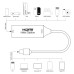 Устройство захвата видео PowerPlant HDVC2-C HDMI (F) - 2.0 USB Type-C (M) (CA914708)
