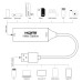 Устройство захвата видео PowerPlant HDVC2-C HDMI (F) - 3.0 USB (M) (CA914692)