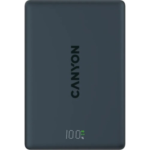 Батарея универсальная Canyon 10000mAh OnPower 511 PD20W Magnetic wireless MagSafe Black (CNS-CPB511B)