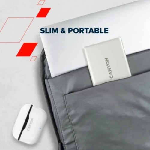 Батарея универсальная Canyon 10000mAh OnPower 511 PD20W Magnetic wireless MagSafe Grey (CNS-CPB511G)