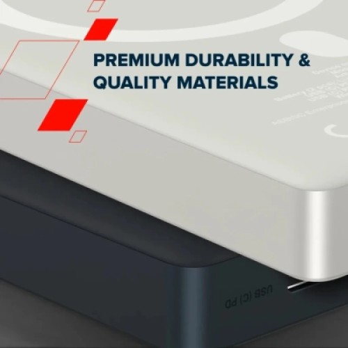 Батарея универсальная Canyon 10000mAh OnPower 511 PD20W Magnetic wireless MagSafe Grey (CNS-CPB511G)