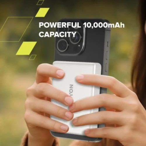 Батарея универсальная Canyon 10000mAh OnPower 511 PD20W Magnetic wireless MagSafe Grey (CNS-CPB511G)