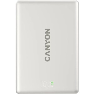 Батарея универсальная Canyon 10000mAh OnPower 511 PD20W Magnetic wireless MagSafe Grey (CNS-CPB511G)