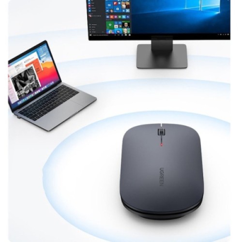 Мышка Ugreen MU001 Portable Wireless Black (90372)