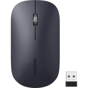 Мышка Ugreen MU001 Portable Wireless Black (90372)