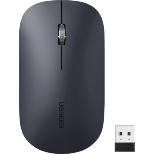 Мышка Ugreen MU001 Portable Wireless Black (90372)