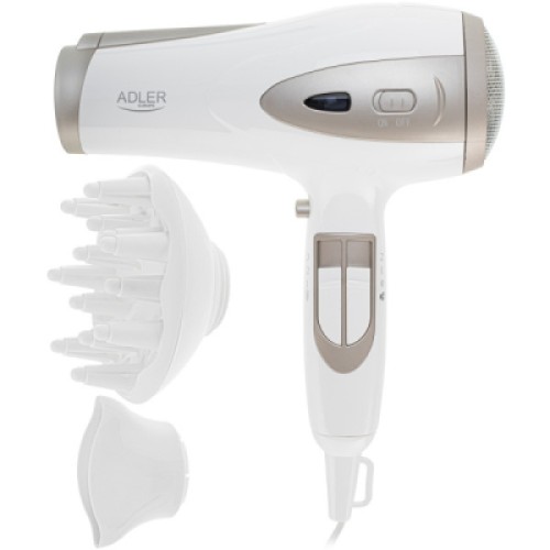 Фен Adler AD 2248 white (AD2248W)