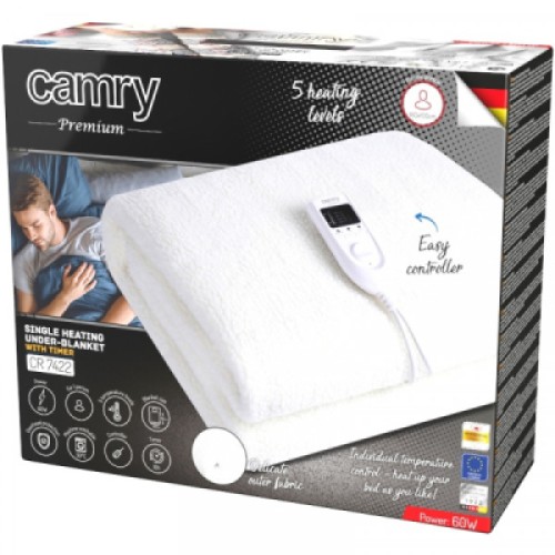 Электрическая простыня Camry CR7422