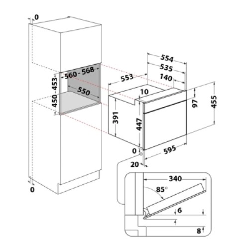 Микроволновая печь Whirlpool WMW44HMX